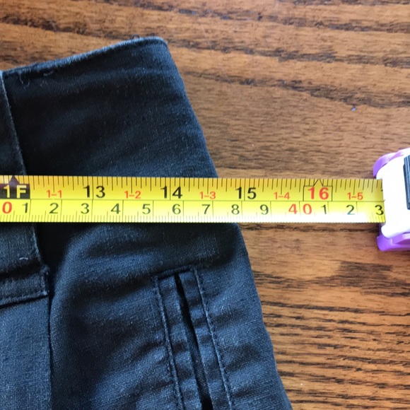 4/$20 Pleated black point of view slacks - Picture 4 of 7